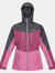 Womens/Ladies Carletta VII 2 in 1 Waterproof Jacket - Seal Grey/Amaranth Haze/Violet - Seal Grey/Amaranth Haze/Violet