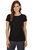 Womens/Ladies Carlie T-Shirt - Black - Black