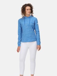 Womens/Ladies Chandra Marl Hoodie - Sonic Blue - Sonic Blue