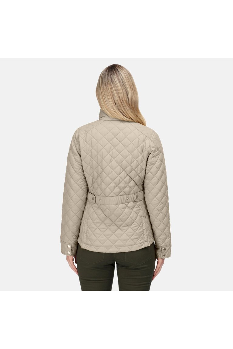 Womens/Ladies Charleigh Quilted Insulated Jacket - Light Vanilla