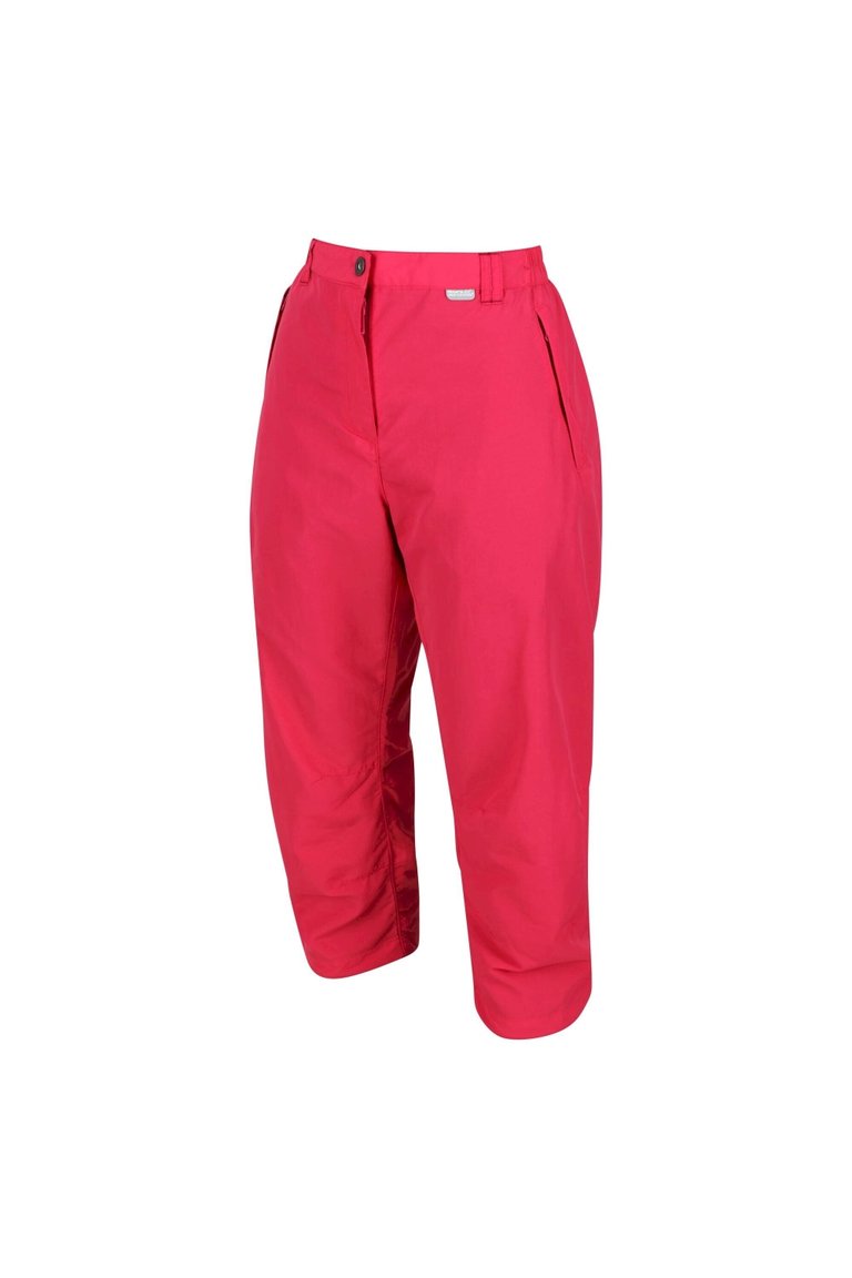 Womens/Ladies Chaska II Capris - Rethink Pink