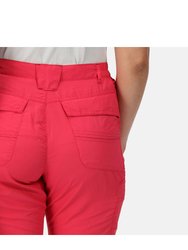 Womens/Ladies Chaska II Capris - Rethink Pink