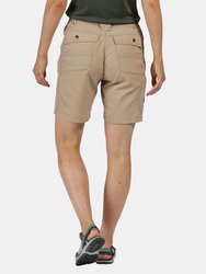 Womens/Ladies Chaska II Walking Shorts - Moccasin