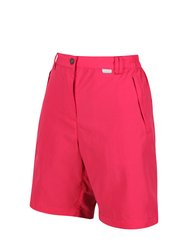 Womens/Ladies Chaska II Walking Shorts - Rethink Pink