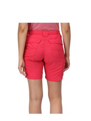 Womens/Ladies Chaska II Walking Shorts - Rethink Pink