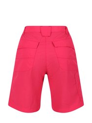 Womens/Ladies Chaska II Walking Shorts - Rethink Pink