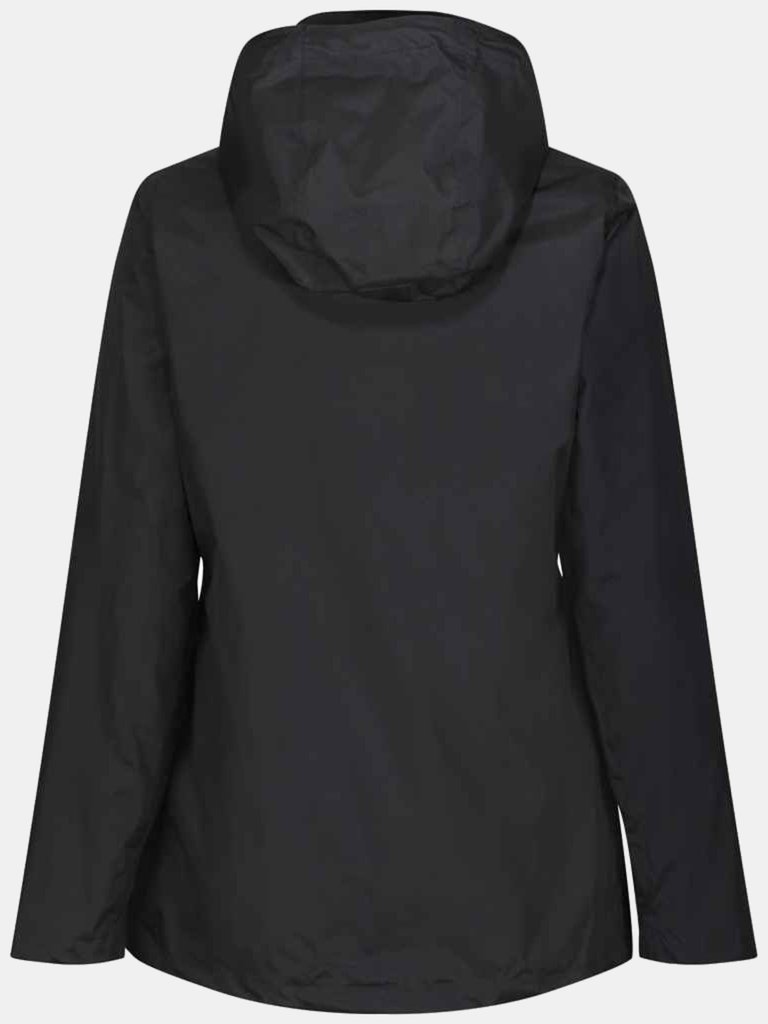 Womens/Ladies Classic Waterproof Padded Jacket - Black