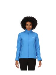 Womens/Ladies Connie V Softshell Walking Jacket - Sonic Blue