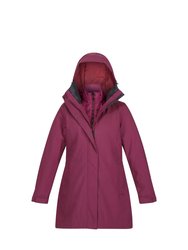 Womens/Ladies Denbury III 2 In 1 Waterproof Jacket - Amaranth Haze - Amaranth Haze