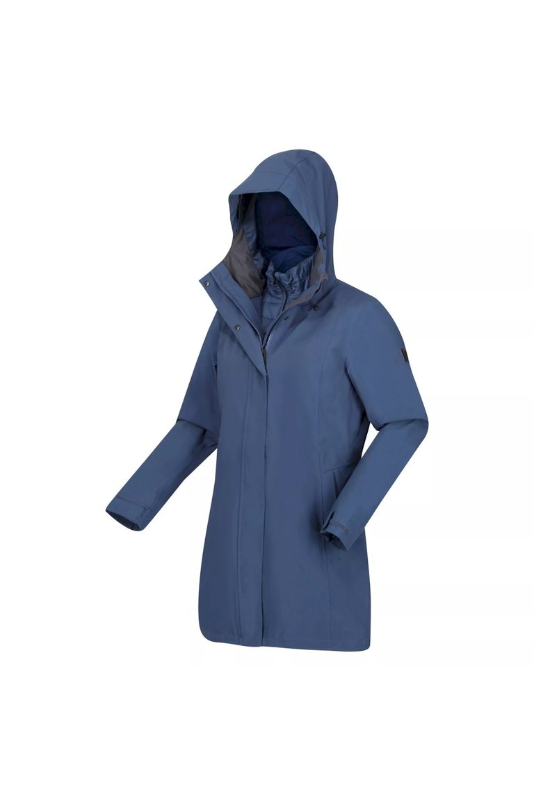 Womens/Ladies Denbury III 2 In 1 Waterproof Jacket - Dark Denim