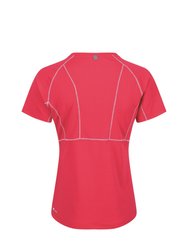 Womens/Ladies Devote II T-Shirt - Rethink Pink