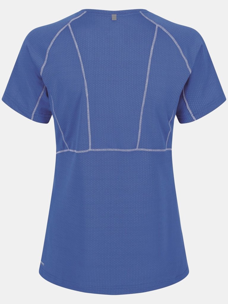 Womens/Ladies Devote II T-Shirt - Sonic Blue