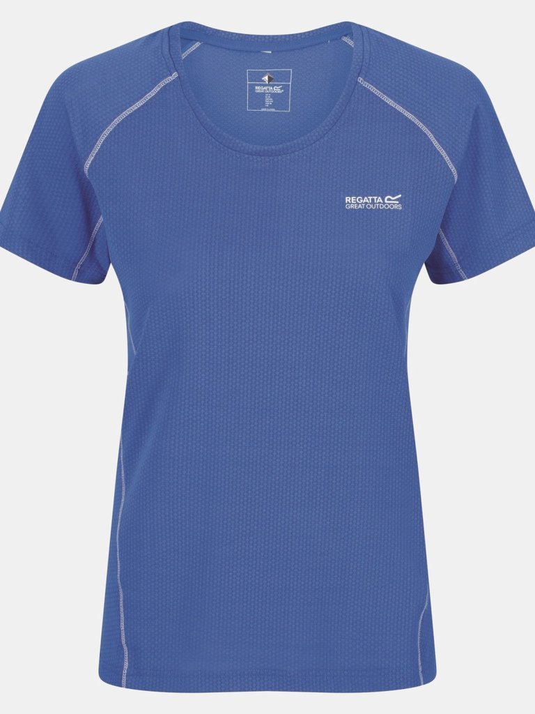 Womens/Ladies Devote II T-Shirt - Sonic Blue - Sonic Blue