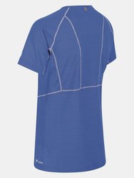 Womens/Ladies Devote II T-Shirt - Sonic Blue