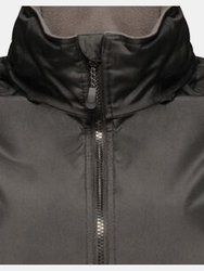 Womens/Ladies Dover Fleece Lined Bomber Jacket - Black