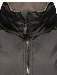 Womens/Ladies Dover Fleece Lined Bomber Jacket - Black