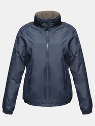 Womens/Ladies Dover Fleece Lined Bomber Jacket - Navy - Navy