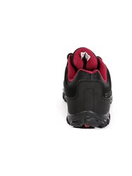 Womens/Ladies Edgepoint III Walking Shoes - Black/Beaujolais