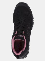 Womens/Ladies Edgepoint Life Walking Shoes - Black/Heather Rose