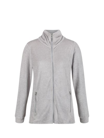 Regatta Womens/Ladies Everleigh Textured Full Zip Fleece Jacket - Mineral Grey product