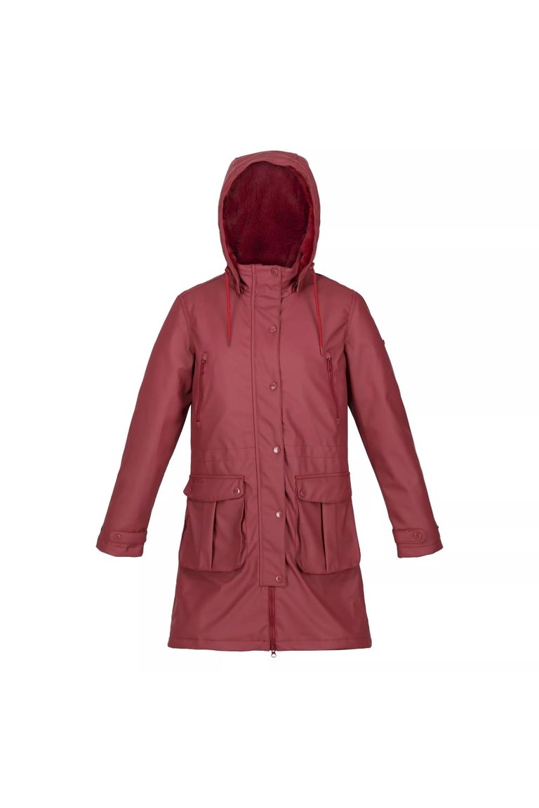 Womens/Ladies Fabrienne Insulated Parka Jacket - Cabernet - Cabernet