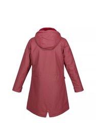Womens/Ladies Fabrienne Insulated Parka Jacket - Cabernet