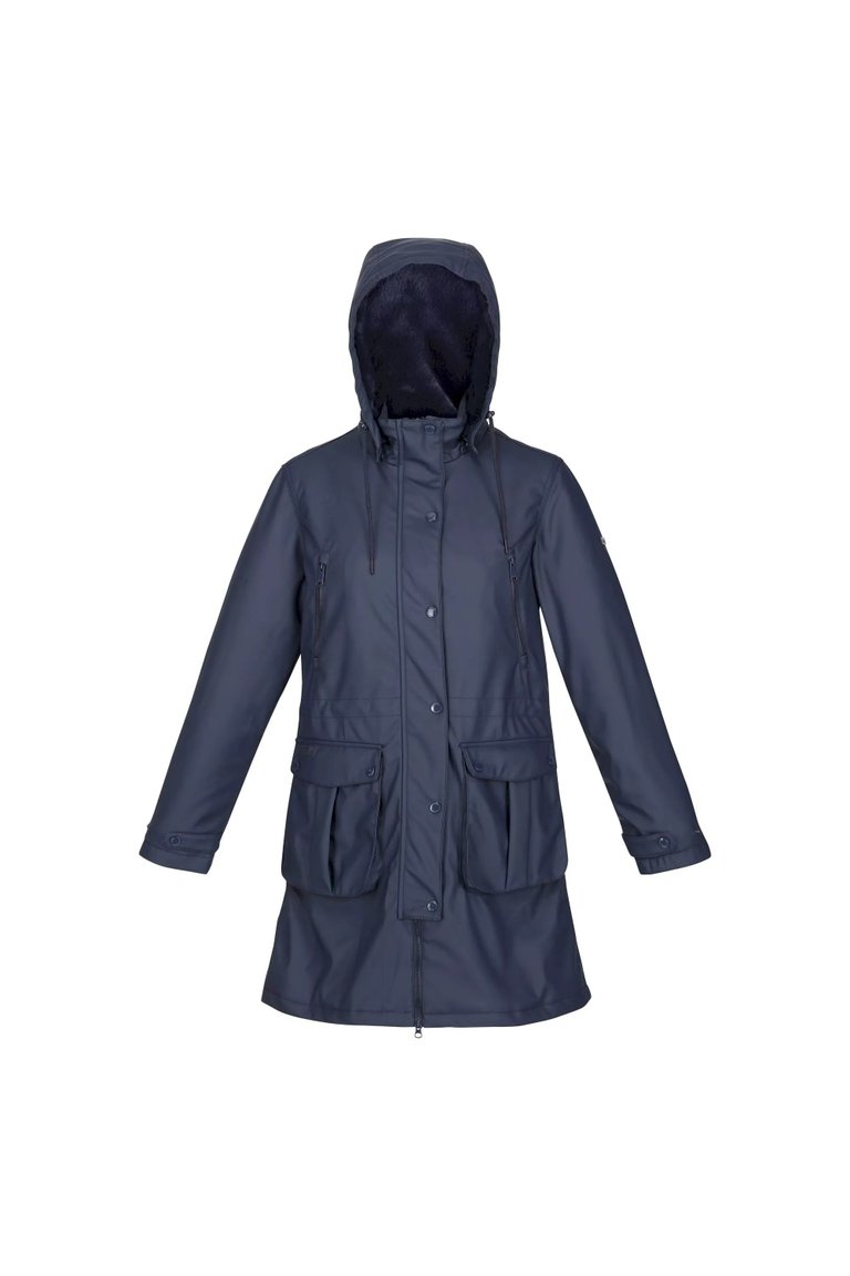 Womens/Ladies Fabrienne Insulated Parka Jacket - Navy - Navy