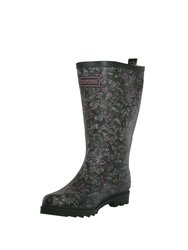 Womens/Ladies Fairweather Cosy Floral Galoshes