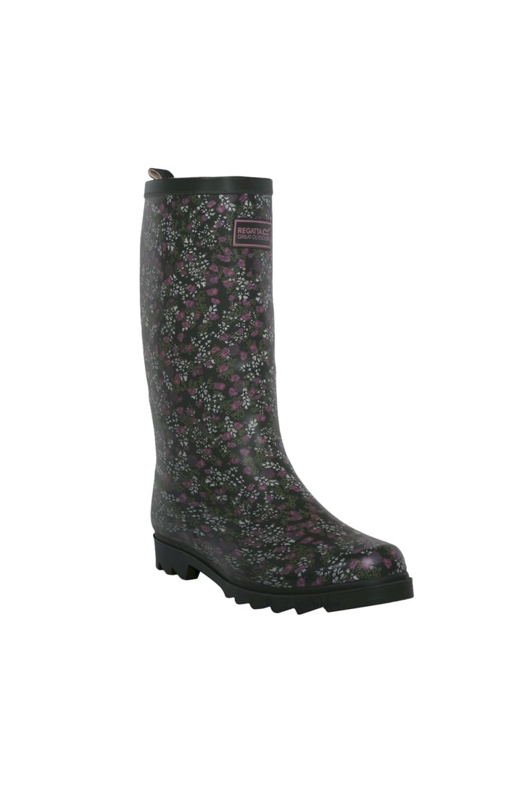 Womens/Ladies Fairweather Cosy Floral Galoshes