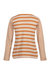 Womens/Ladies Farida Striped Long-Sleeved T-Shirt - Moccasin Brown/Copper