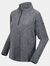 Womens/Ladies Fidelia II Textured Half Zip Fleece - Navy