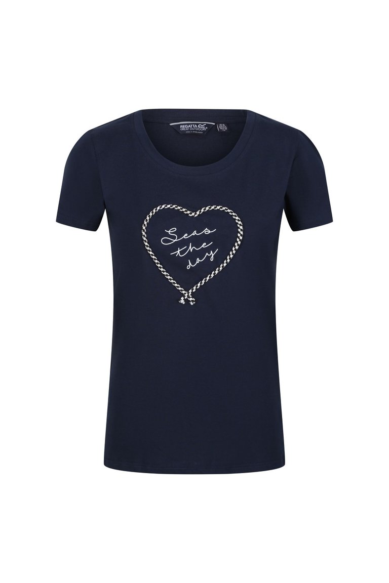 Womens/Ladies Filandra VI Heart T-Shirt