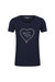 Womens/Ladies Filandra VI Heart T-Shirt