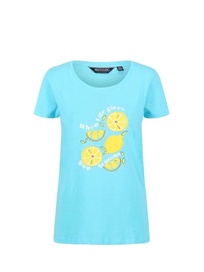 Regatta Womens/Ladies Filandra VI Lemon T-Shirt product