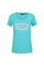 Womens/Ladies Filandra VI Stripe T-Shirt - Turquoise