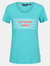 Womens/Ladies Filandra VI Stripe T-Shirt - Turquoise