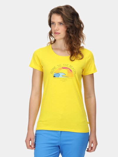 Regatta Womens/Ladies Filandra VI Sunset T-Shirt product