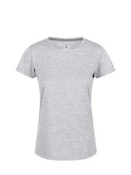 Womens/Ladies Fingal Edition Marl T-Shirt - Cyberspace - Cyberspace