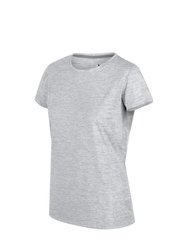 Womens/Ladies Fingal Edition Marl T-Shirt - Cyberspace