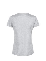 Womens/Ladies Fingal Edition Marl T-Shirt - Cyberspace