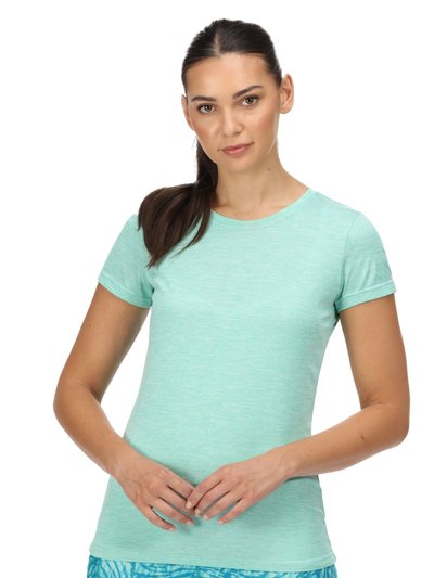 Regatta Womens/Ladies Fingal Edition Marl T-Shirt - Ocean Wave product