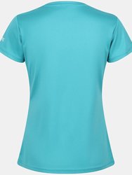 Womens/Ladies Fingal VI Earth T-Shirt - Turquoise