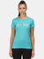Womens/Ladies Fingal VI Earth T-Shirt - Turquoise
