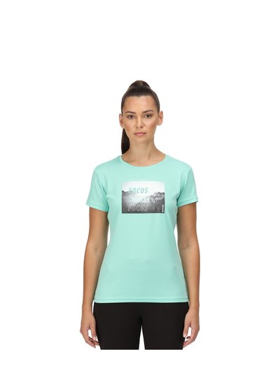 Regatta Womens/Ladies Fingal VI Mountain T-Shirt - Ocean Wave product