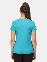 Womens/Ladies Fingal VI Square T-Shirt - Enamel
