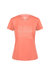 Womens/Ladies Fingal VI Text T-Shirt - Fusion Coral