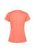 Womens/Ladies Fingal VI Text T-Shirt - Fusion Coral