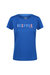 Womens/Ladies Fingal VI Text T-Shirt - Lapis Blue