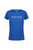 Womens/Ladies Fingal VI Text T-Shirt - Lapis Blue