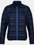 Womens/Ladies Firedown Baffled Quilted Jacket - Navy/French Blue